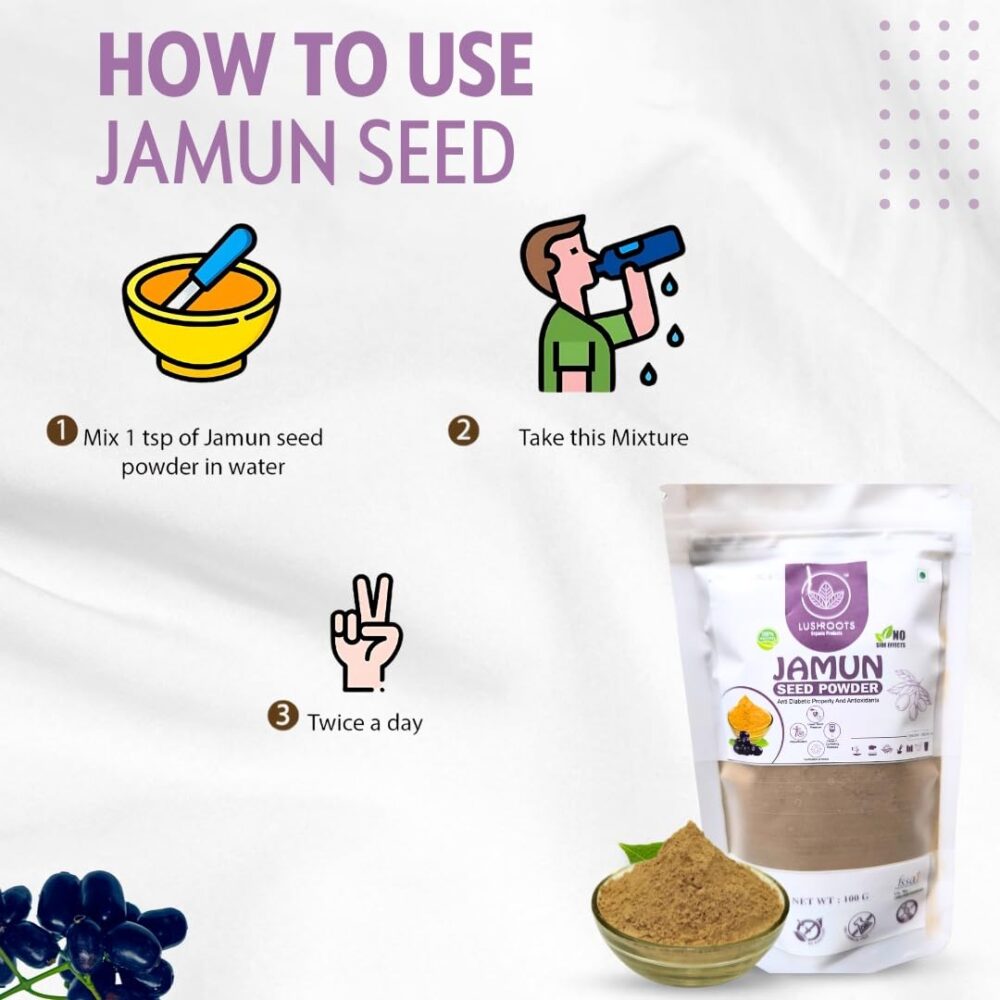 Herbal Combo | Arjun Chaal & Jamun Seed Powder - Image 4